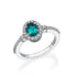 Diamond and Gem Stone Ring