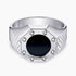 Diamond and Gem Stone Ring For Men
