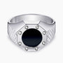 Diamond and Gem Stone Ring For Men
