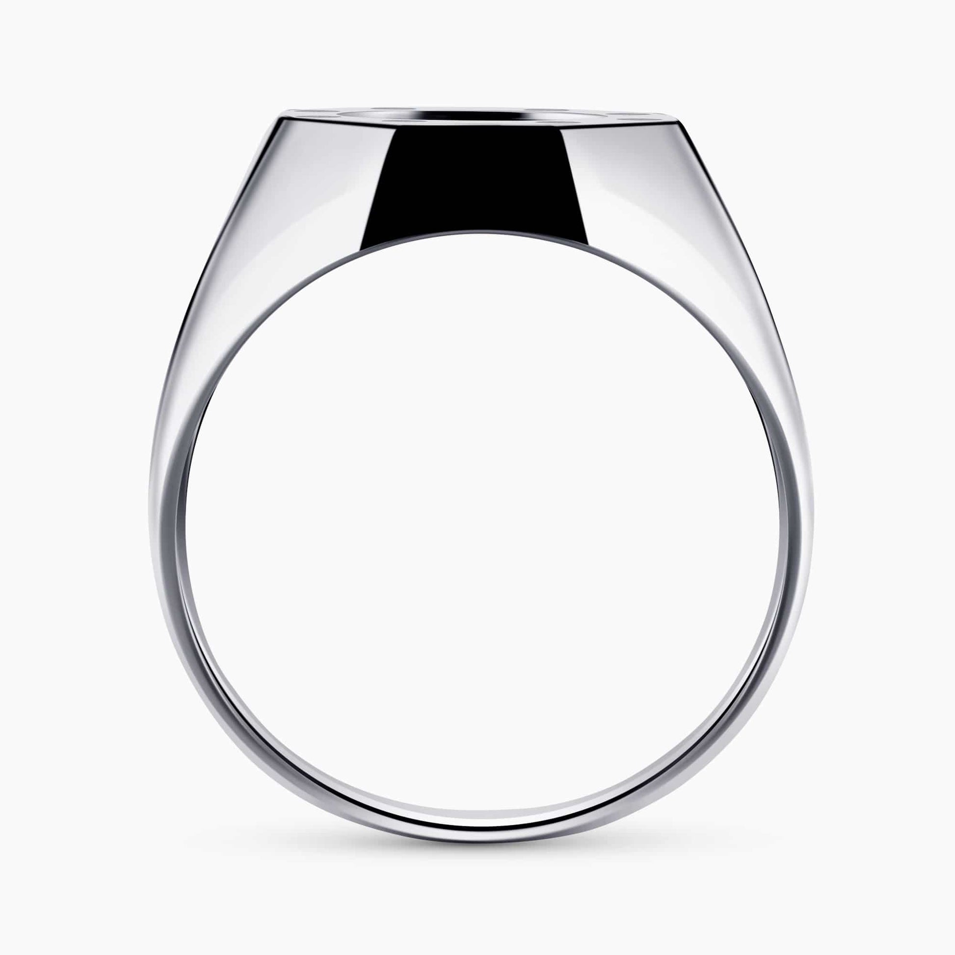 Diamond and Gem Stone Ring For Men
