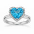 Diamond and Gem Stone Ring