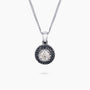 Black & White Diamond Pendant