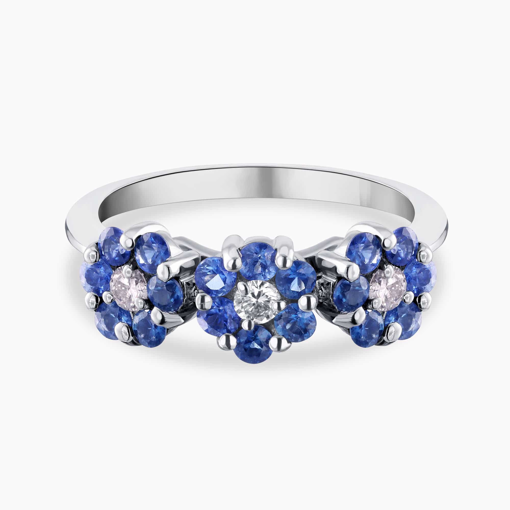 Diamond and Gem Stone Ring