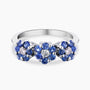Diamond and Gem Stone Ring
