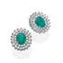 Diamond and Gem Stone Earrings