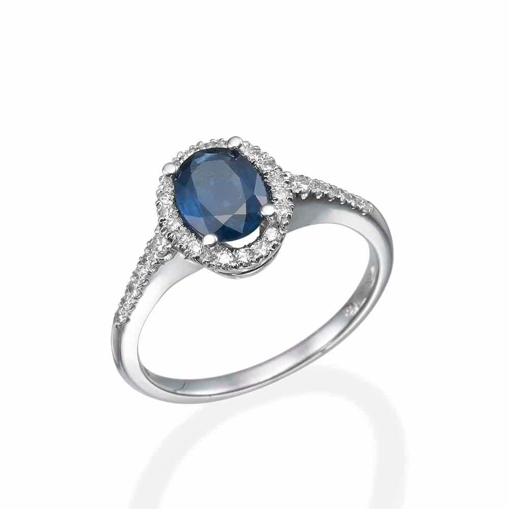 Diamond and Gem Stone Ring