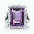 Diamond and Gem Stone Ring