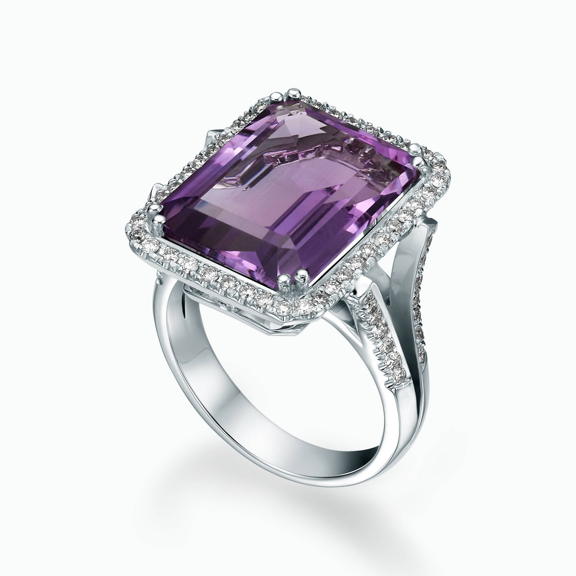 Diamond and Gem Stone Ring