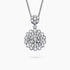 Elegant 2.21 Ct. Diamonds mounted in 18K White Gold Flower