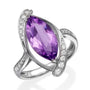 Diamond and Gem Stone Ring