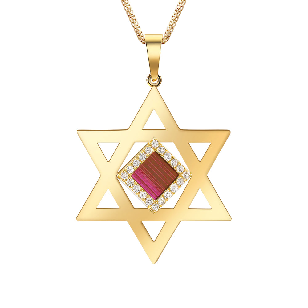 Nano Bible Eternal Star of David Pendant