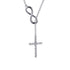 Infinity Cross Diamond Necklace