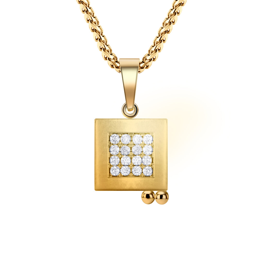 Nano Bible Pure Faith Diamond Pendant