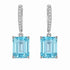 Diamond and Gem Stones Earrings