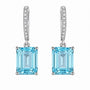 Diamond and Gem Stones Earrings