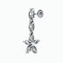18K White Gold Flower shaped Earrings with 6.79Ct. Marquise