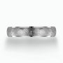 14K Gold Engraved wedding Band