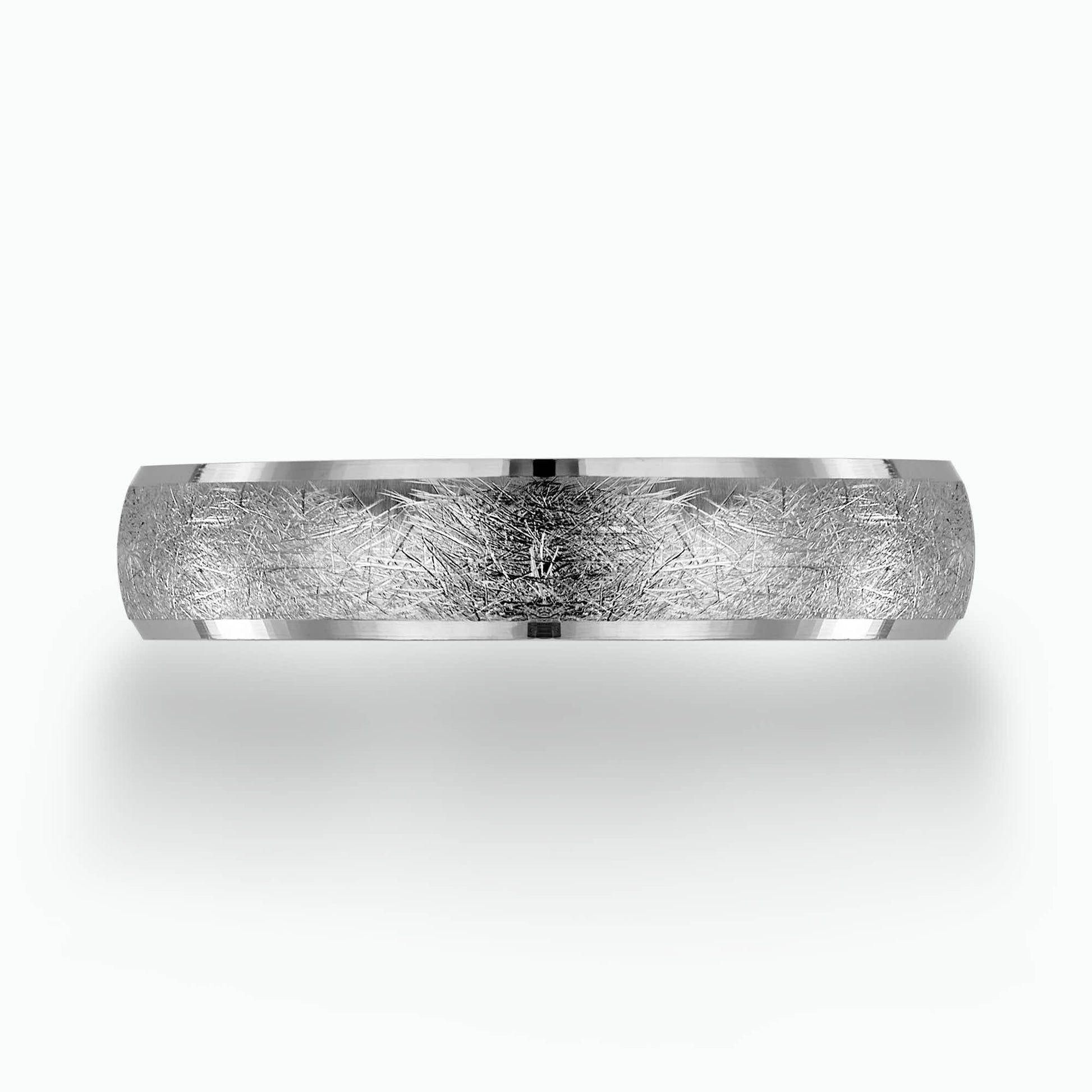 14K Gold Engraved wedding Band