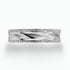 14K Gold Engraved wedding Band