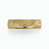 14K Gold Engraved wedding Band
