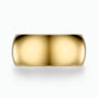 14K Gold Engraved wedding Band