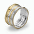 14K Gold Engraved wedding Band