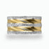 14K Gold Engraved wedding Band