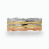 14K Gold Engraved wedding Band