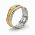 14K Gold Engraved wedding Band