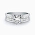A Gorgeous Round cut center Diamond starting from 1.00Ct