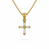 Diamond Cross Baguette