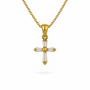 Diamond Cross Baguette