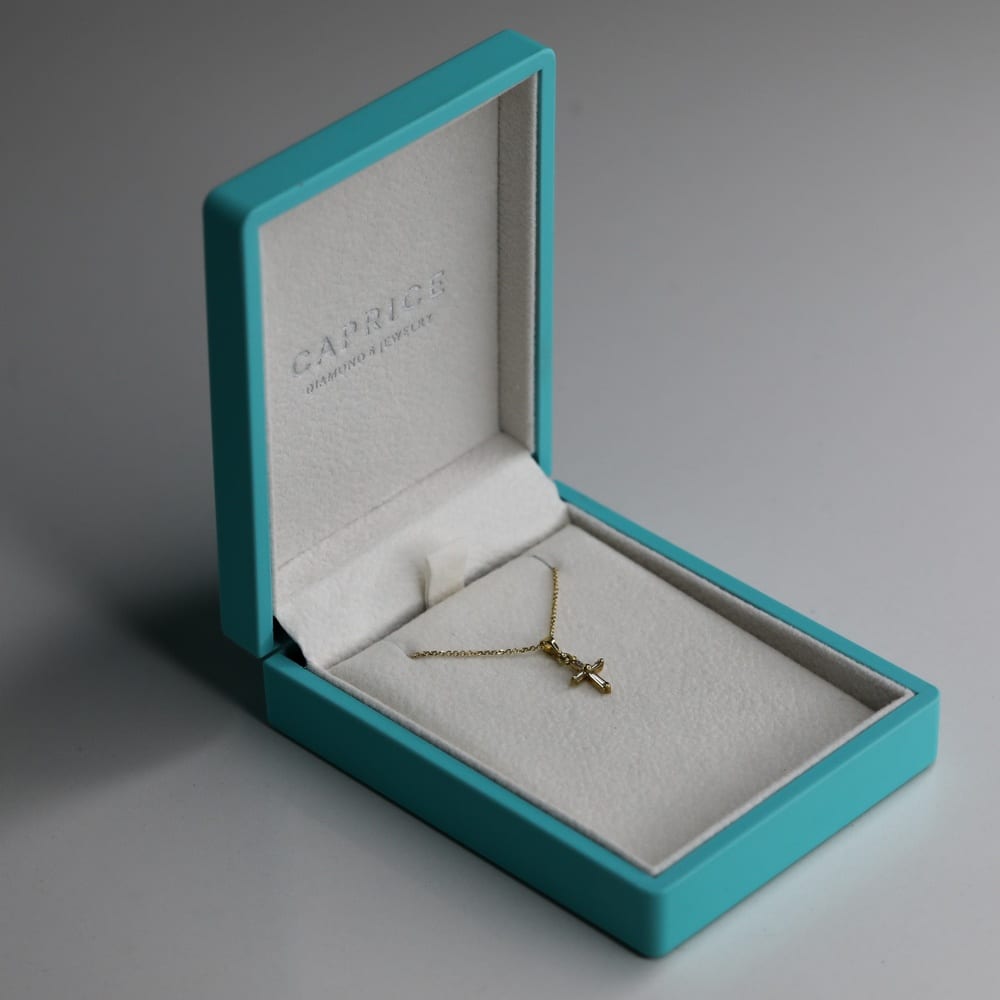 Diamond Cross Baguette
