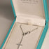 Infinity Cross Diamond Necklace