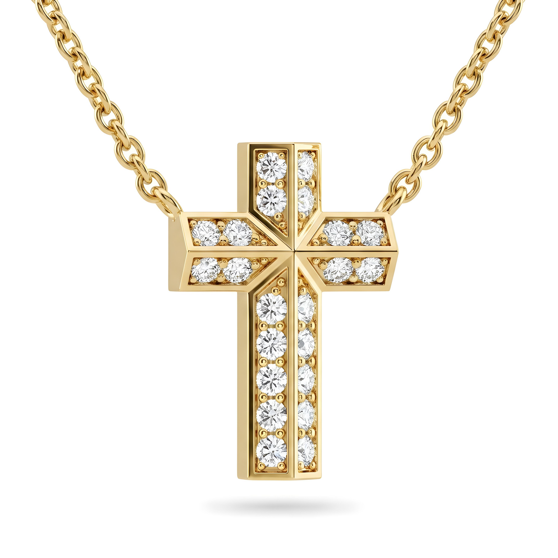 Diamond Cross Necklace