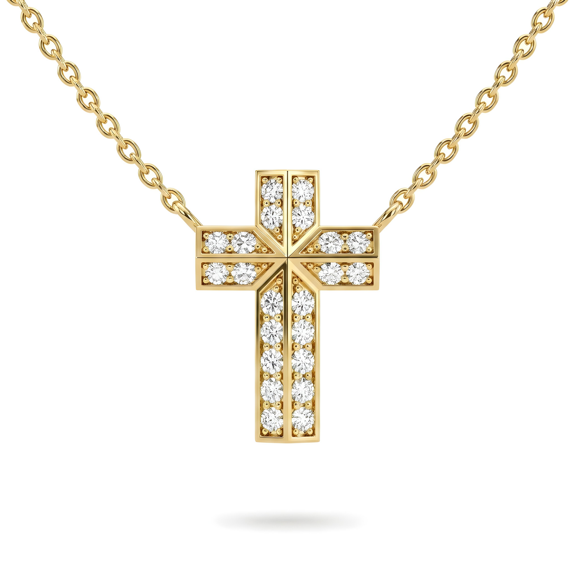 Diamond Cross Necklace
